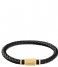 Tommy Hilfiger  Leather Bracelet Zwart (TJ2790082)